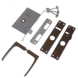 Iemontējamā slēdzene Kurzemes ZV9A-1 469Z-35804/22-DB, krāsots, 55 mm/55 mm
