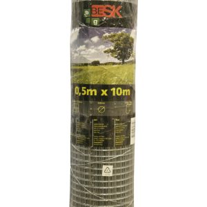 Žogs lodēts stieples 0.5mx10m ,12.7x12.7mm,
