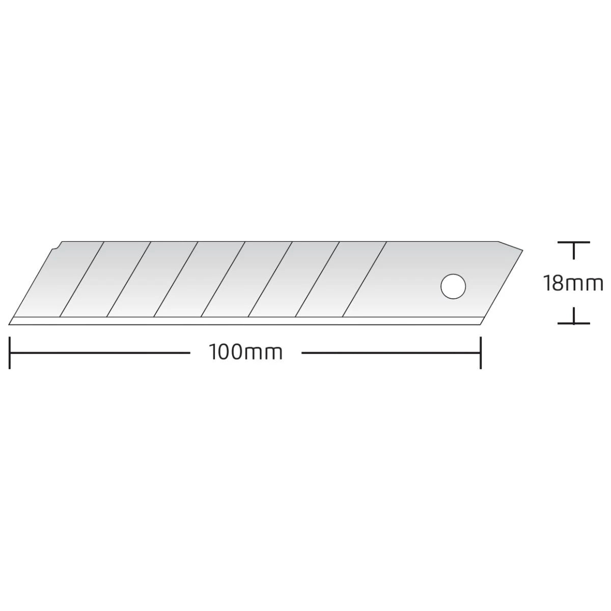 Rezerves asmeņi nazim 18mm SK2 0.6mm 10gb Prox Expert
