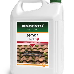 Aļģu un sūnu noņemšanas līdzeklis, aļģēm un ķērpjiem Vincents Polyline CLEANER R, 5 l