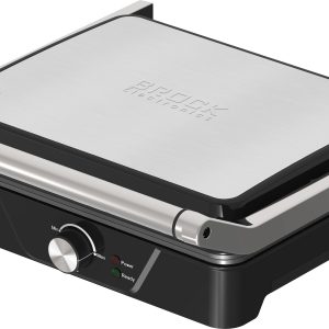 Brock HCG 5000 SS Electric Grill 2000W, Black/Steel