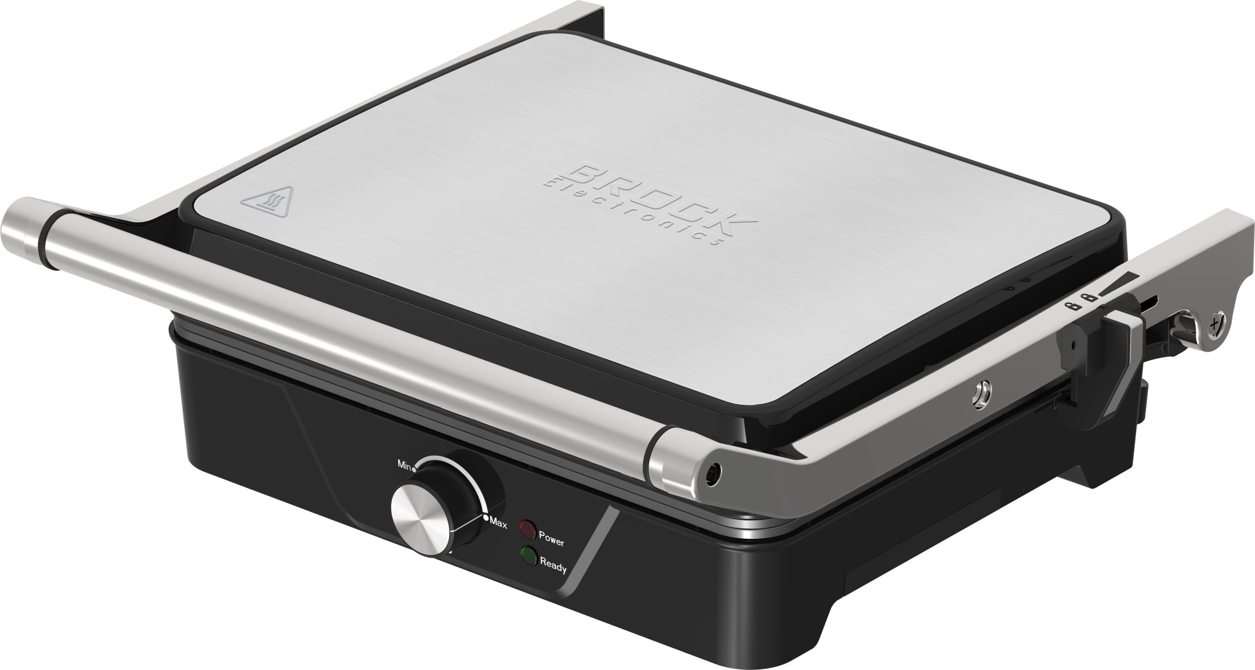Brock HCG 5000 SS Electric Grill 2000W, Black/Steel