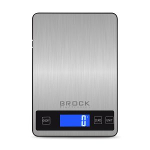 Brock SKS 1008 Large Size Digital Kitchen Scale With LED Display
