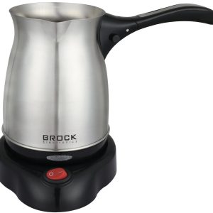 Brock ECP 105 Turkish Coffee Maker, Black/Steel