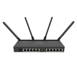 Wireless Router-MIKROTIK-RB4011iGS+5HacQ2HnD-IN-Wi-Fi 5 ,802.11ac,-Data speed 1733 Mbit/s-Ethernet LAN