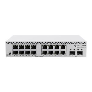 Switch-MIKROTIK-16x10Base-T / 100Base-TX / 1000Base-T-CSS318-16G-2S+IN