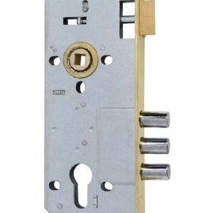 Iemontējamā slēdzene 10152/3MR+12168/C, misiņa pārklājums, 85 mm/45 mm
