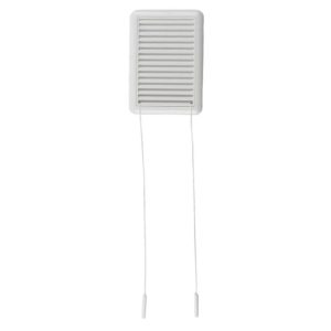 Ventilācijas reste 125X185, plastmasa, 125 mm x 185 mm