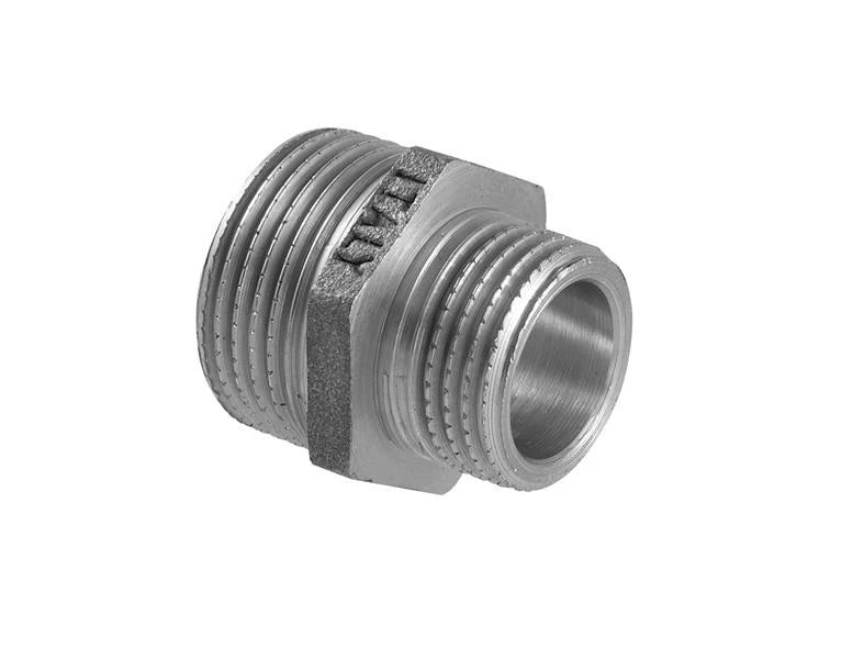 Starpuzmava TDM Brass 112SN, 1/2 collas – ārējā vītne / 1 colla – ārējā vītne, 1" x 1/2"