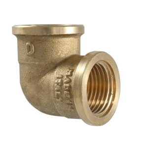 Līkums TDM Brass 200, 90 °, 1 1/4", misiņš