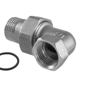 Izjaukts līkums TDM Brass 235NOR, 1 colla – ārējā vītne / 1 colla – iekšējā vītne, 1"