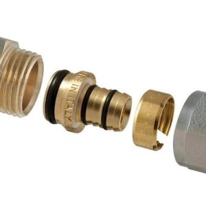 Izjaucams uzgalis. izmērs 18x½". TDM Brass