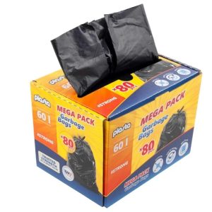 Atkritumu maisi Plasta 8301800J, 60 l, 80 gab.