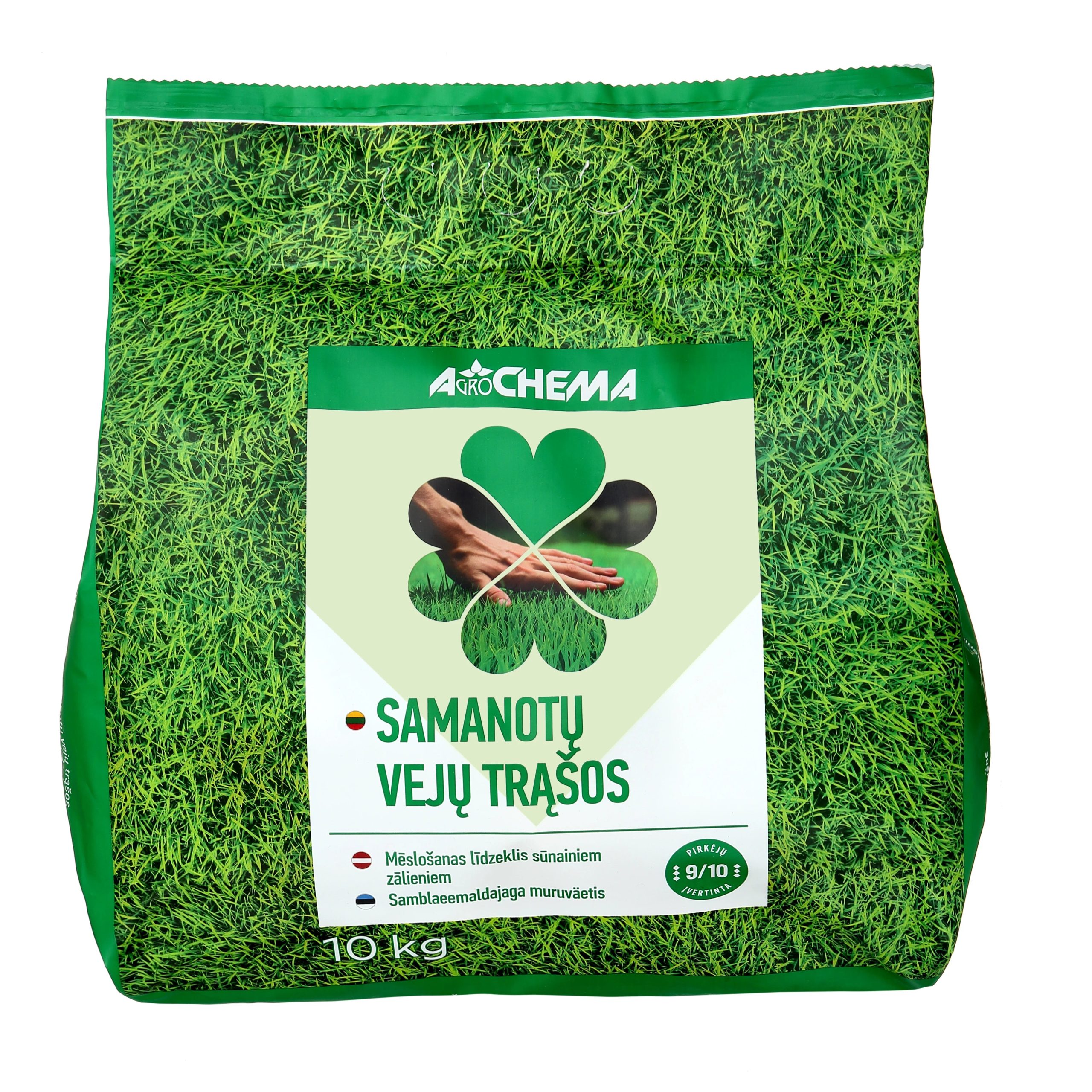 Mēslojums sūnu zālieniem Agrochema, pulveris, 10 kg