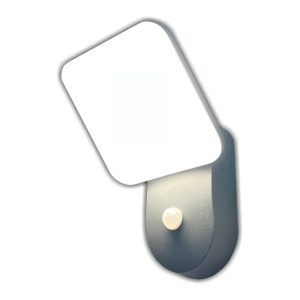 Āra sienas lampa Tope Saga, 12W, LED, IP65, antracīta krās., 21 cm x 13.5 cm