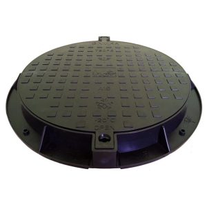 Vāks dārza kanalizāc 780PE-B a15 melns ,ginmika,