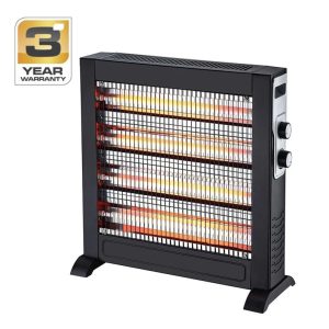 Infrasarkanais sildītājs Standart LX-1602, 1.2 kW, Melna krās.