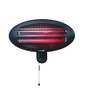 Infrasarkanais sildītājs Standart HCH-2000D, 2 kW, Melna krās.