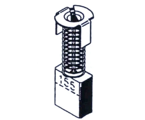 Birstīte Haushalt, 6.5 mm x 13.5 mm x 16 mm, 2 gab.
