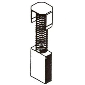 Birstīte Haushalt, 6 mm x 14 mm x 26 mm, 2 gab.