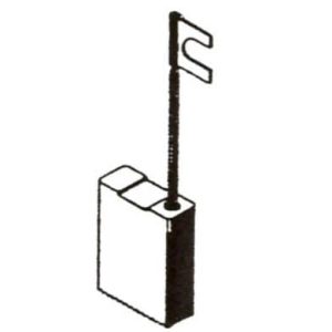 Birstīte Haushalt, 6.3 mm x 10 mm x 17 mm, 2 gab.