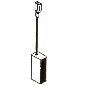 Birstīte Haushalt, 5 mm x 8 mm x 17.5 mm, 2 gab.