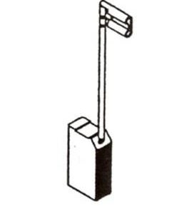 Birstīte Haushalt, 6.3 mm x 12.5 mm x 22 mm, 2 gab.