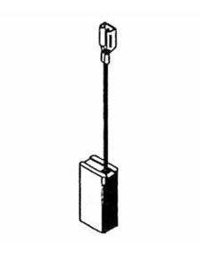 Birstīte Haushalt, 5 mm x 8 mm x 15.5 mm, 2 gab.