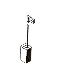 Birstīte Haushalt, 6.4 mm x 8 mm x 15 mm, 2 gab.