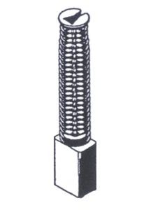 Birstīte Haushalt, 6.3 mm x 9.5 mm x 16.0 mm, 2 gab.
