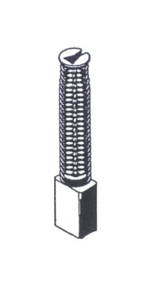 Birstīte Haushalt, 6.3 mm x 9.5 mm x 16.0 mm, 2 gab.
