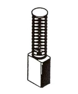 Birstīte Haushalt, 4.7 mm x 8 mm x 13 mm, 2 gab.