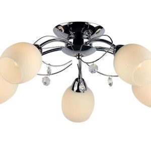 Lampa griesti Okko Elisa MX11219/5, E14, 5 x 60 W