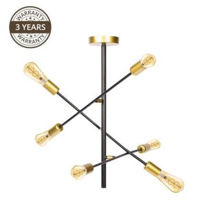 Lampa karināms Domoletti Rebeca, E27, 6 x 40 W