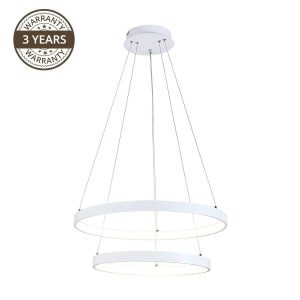 Lampa karināms Domoletti Ring 18110-WH, LED, 4000 °K, 1 x 33 W