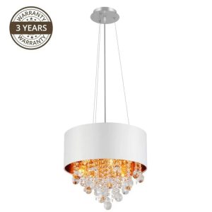 Lampa karināms Domoletti Port 19186P-M, E14, 4 x 40 W