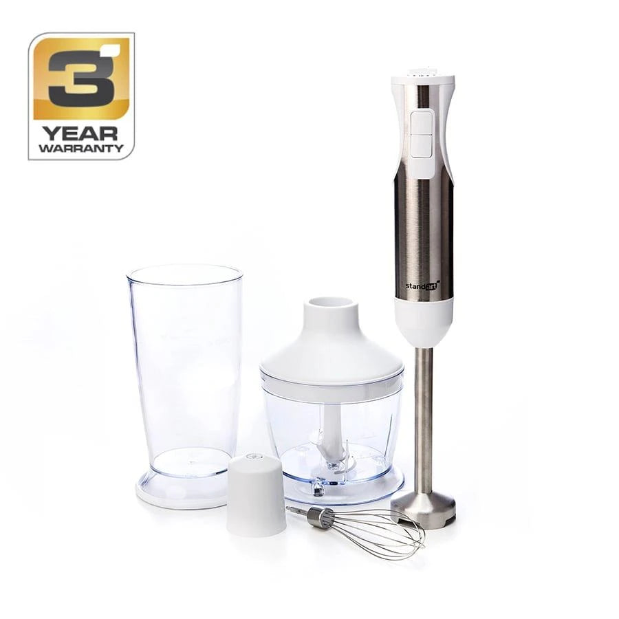 Rokas blenderis Standart HB-2380T, balta/nerūsējošā tērauda