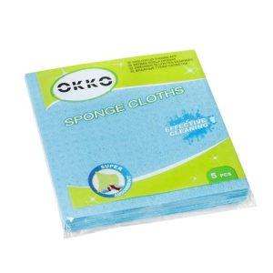 Lupatiņa, universāli Okko, daudzkrāsaina, celuloze, 5 gab.