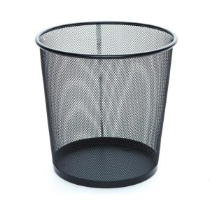 Atkritumu tvertne Okko 684004, melna krās., 16 l, 27.5 cm