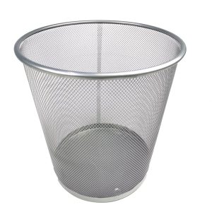 Atkritumu tvertne Okko 684004 S, sudraba krās., 16 l, 27.5 cm