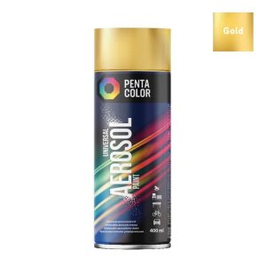 Aerosola krāsa pentacolor zelta 400ml
