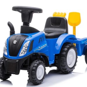 Stumjams traktors Baby Care New Holland 658T, zila krās.