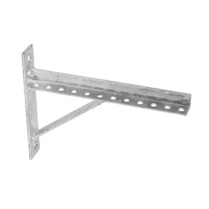 Konsole ar atbalstu Haushalt HH81304, 300x20 mm, pelēka