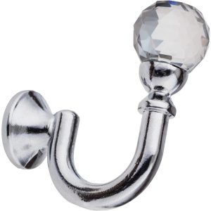 Aizkaru piederumi Domoletti Mini Crystal 90130506, hroma krās.