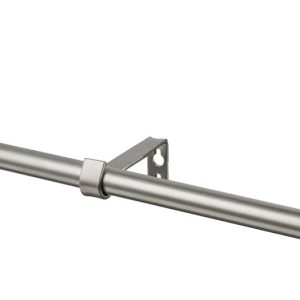 Karnīzes komplekts Domoletti 16CHMI160, 160 cm, DIA 16 mm, hroma krās.