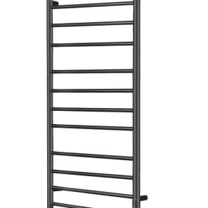 Elektriskais dvieļu žāvētāja stienis Thema Lux BK-109W-12T, melna krās., 53 cm x 116.5 cm, 165 W