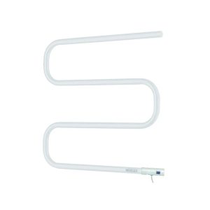 Elektriskais dvieļu žāvētāja stienis Thema Lux BK-107-80W, balta krās., 55.5 cm x 55.5 cm, 80 W