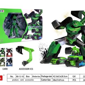 Transformers 2in1 Beast Steel Claw MX0397428, melna krās./zaļa krās.
