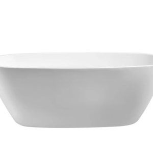 Vanna, brīvi novietots Masterjero, 170 cm x 78 cm x 59 cm, ovāla, balta krās.