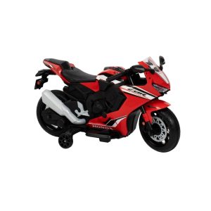 Bērnu elektriskais motocikls HONDA, balta/melna/sarkana
